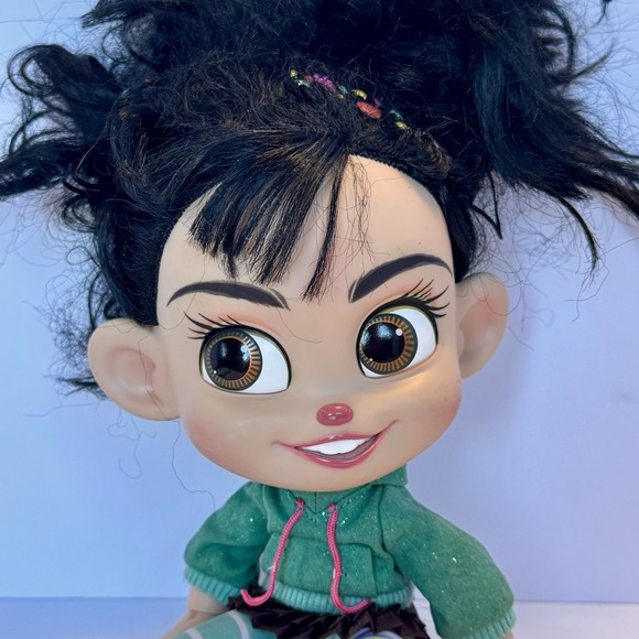 Disney Wreck It Ralph Talking Vanellope Von Schweetz Doll 11" Untested READ DESC - Picture 2 of 10
